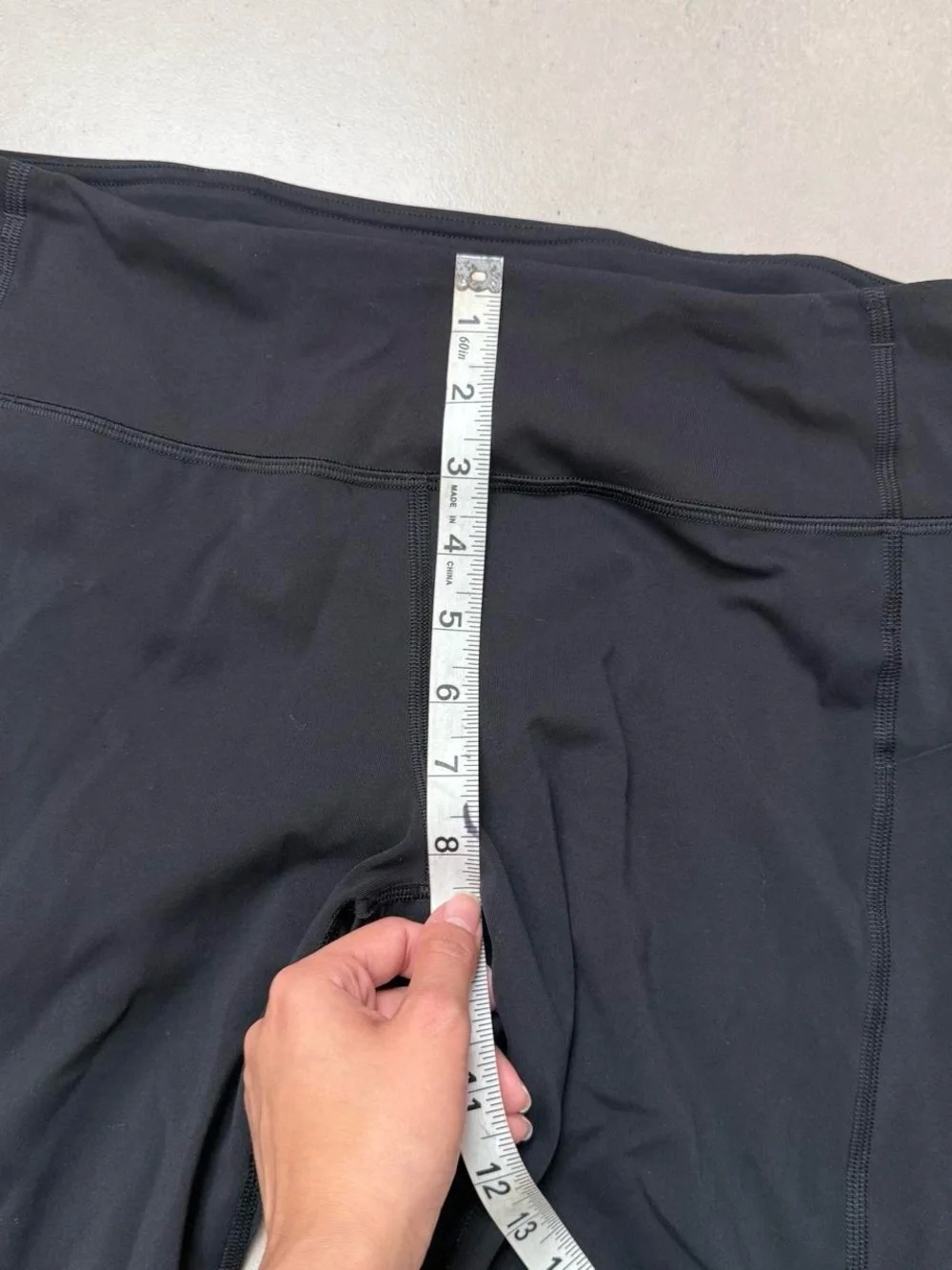 lululemon athletica Black Capri Leggings